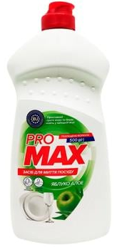 Засіб для миття посуду PROMAX яблуко алое 500 г
